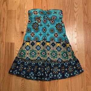Urban Outfitters Dresses - Strapless Printed Dress Urban Outfitters Dresses - Strapless Printed Dress
